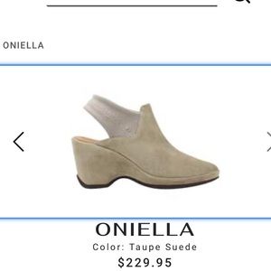 L’AmourDesPieds Oniella Taupe Suede Size 9 Size 9 NIB